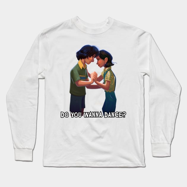 DO YOU WANNA DANCE? Long Sleeve T-Shirt by joseramos